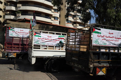 بمناسبة يوم القدس .. تسليم آلاف الحصص الغذائية الإيرانية إلى اللاجئين الفلسطينيين