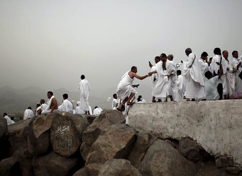 حجاج بيت الله الحرام في عرفات