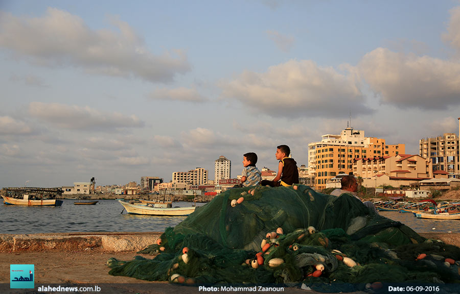 شاطئ بحر غزة..(2016-09-06)