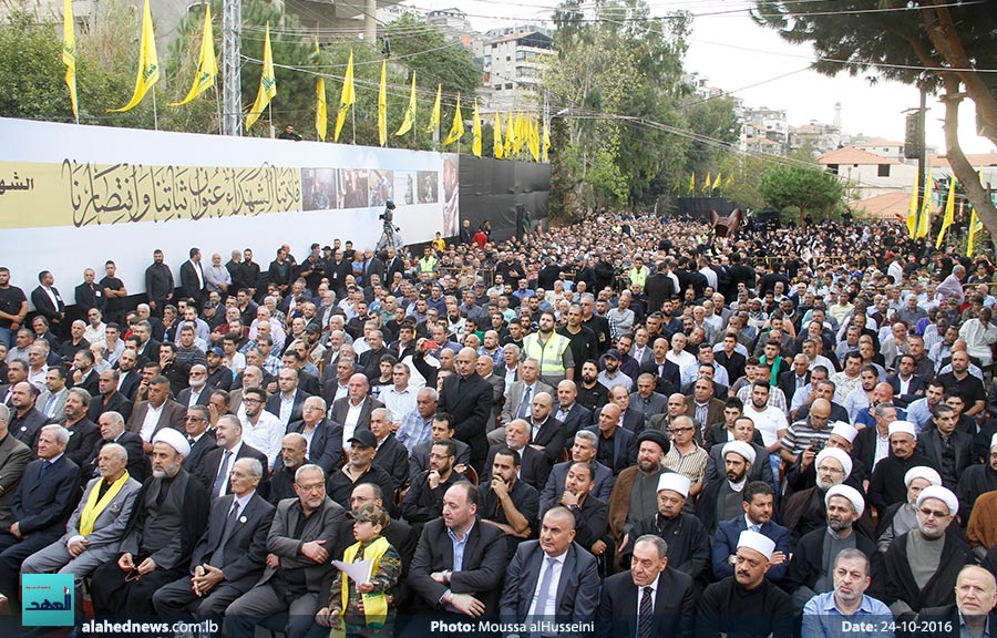 المهرجان التكريمي للشهيد القائد الحاج حاتم حمادي (علاء) في بلدة القماطية-(2016-10-24)