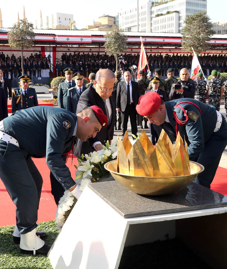 لبنان يحتقل بعيد الاستقلال الـ 73 - (22-11-2016)