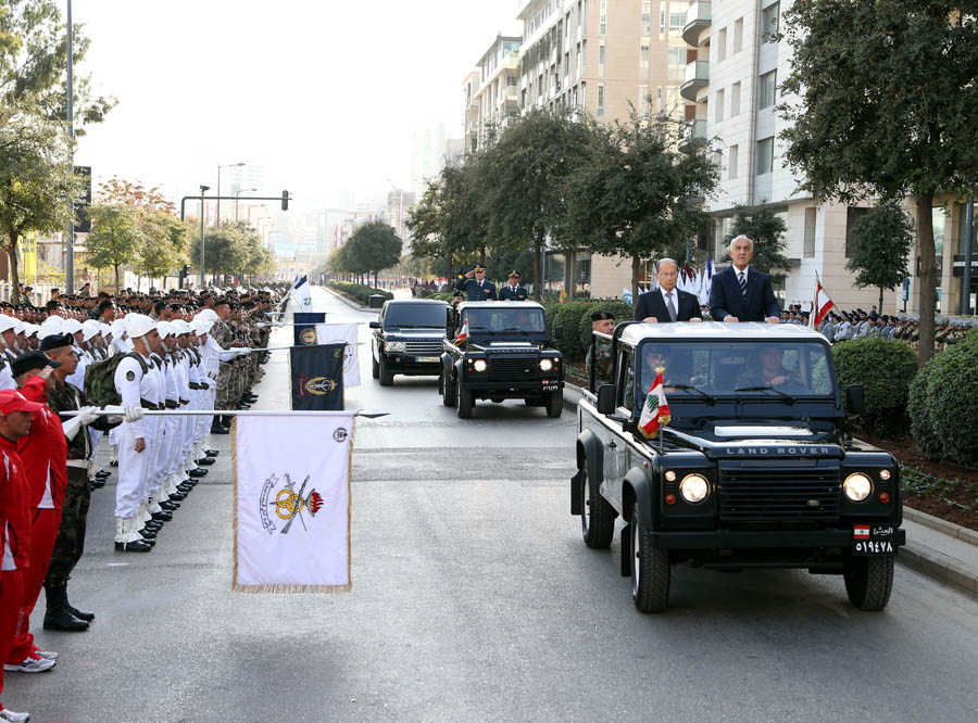 لبنان يحتقل بعيد الاستقلال الـ 73 - (22-11-2016)