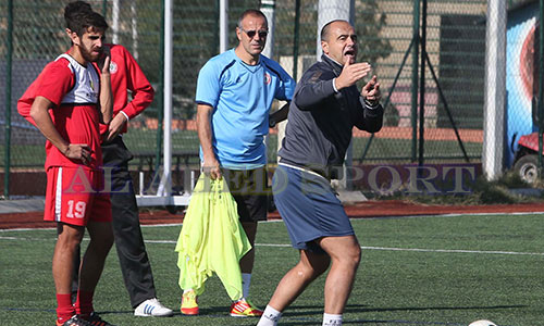 تدريبات منتخب لبنان قبل السفر الى غرب اسيا