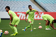 كأس آسيا : استعدادات ايران وقطر للمواجهة المرتقبة بينهما 