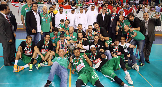 بالصور : الحكمة بطلاً لدورة ابو ظبي الودية لكرة السلة 