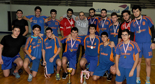 اختتام بطولات الفئات العمرية في بطولة لبنان لكرة اليد 2014