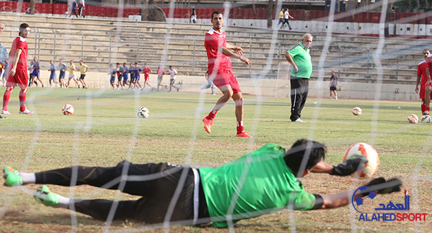 بالصور : استعدادات منتخب العراق لمباراته الودية امام لبنان