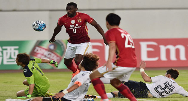 دوري الابطال: تعثر حامل اللقب غوانغجو الصيني 