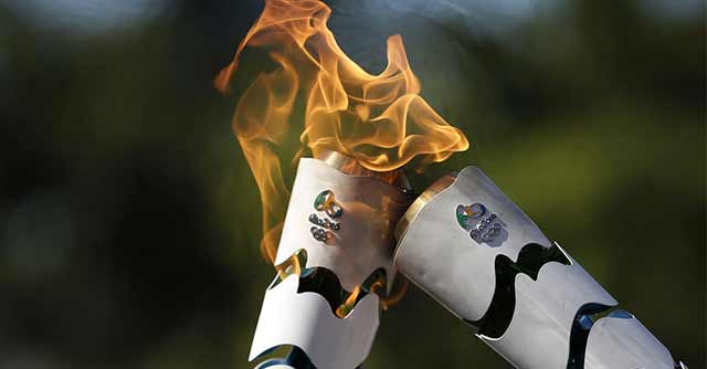 وصول الشعلة الاولمبية إلى ريو دي جانيرو