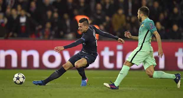 دوري ابطال اوروبا: سان جرمان يلقن برشلونة درسًا في فنون كرة القدم