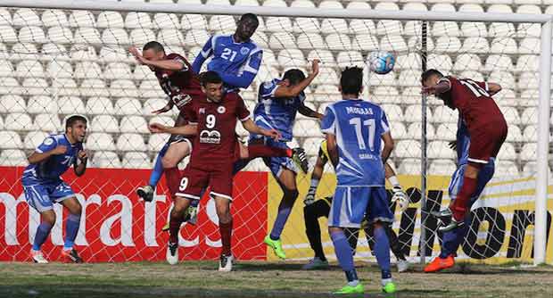 كأس الاتحاد الاسيوي: النجمة يحرز أولى نقاطه أمام صحم والوحدات يتصدر