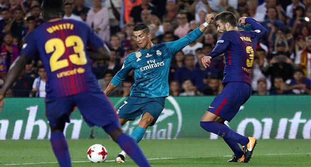 ريال مدريد يفوز بنتيجة 3-1 على برشلونة في ذهاب كأس السوبر الإسبانية