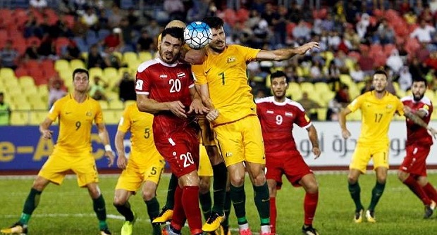 الشعب السوري يلتف حول منتخب بلاده في مباراته أمام استراليا والنتيجة التعادل 1-1