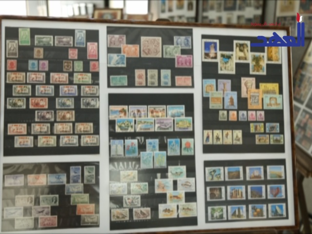 معرض للطوابع البريدية في بلدة تول الجنوبية