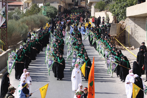 أبناء البقاع الغربي لبوا نداء الحسين (ع) في العاشر من المحرم