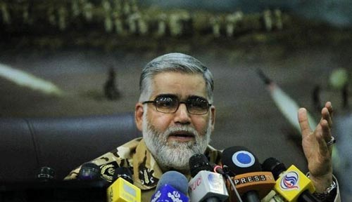 قائد القوات البريّة في جيش الجمهورية الاسلامية الايرانية العميد احمد رضا بوردستان