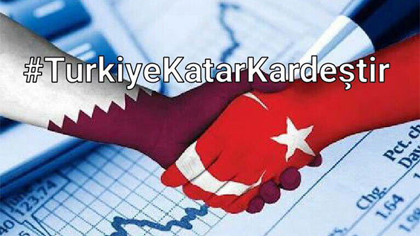 بعد #قطع_العلاقات_مع_قطر.. أتراك يطلقون TurkiyeKatarKardeştir#