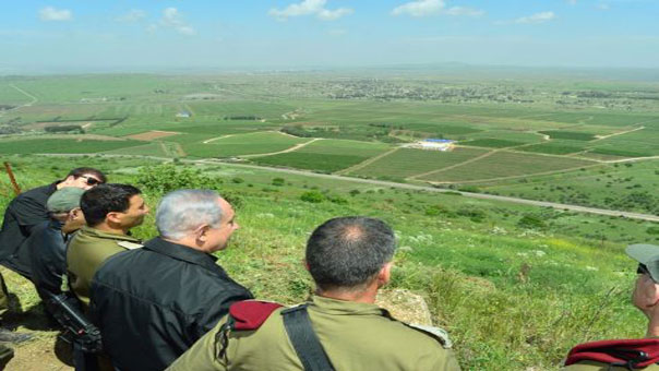 نتنياهو في الجولان