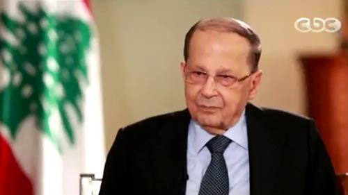 الرئيس عون: سلاح المقاومة جزء أساسي من الدفاع عن لبنان وتدخل حزب الله في سوريا جاء بعد تدخل المجموعات الارهابية في لبنان