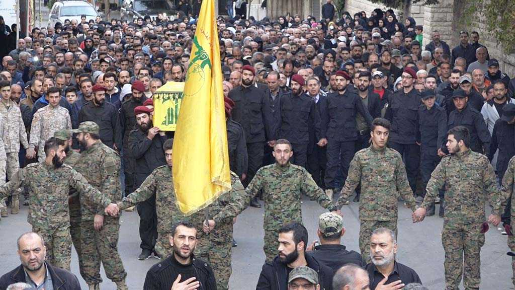 حزب الله وجمهور المقاومة شيّعوا الشهيد نصري عواضة في بعلبك