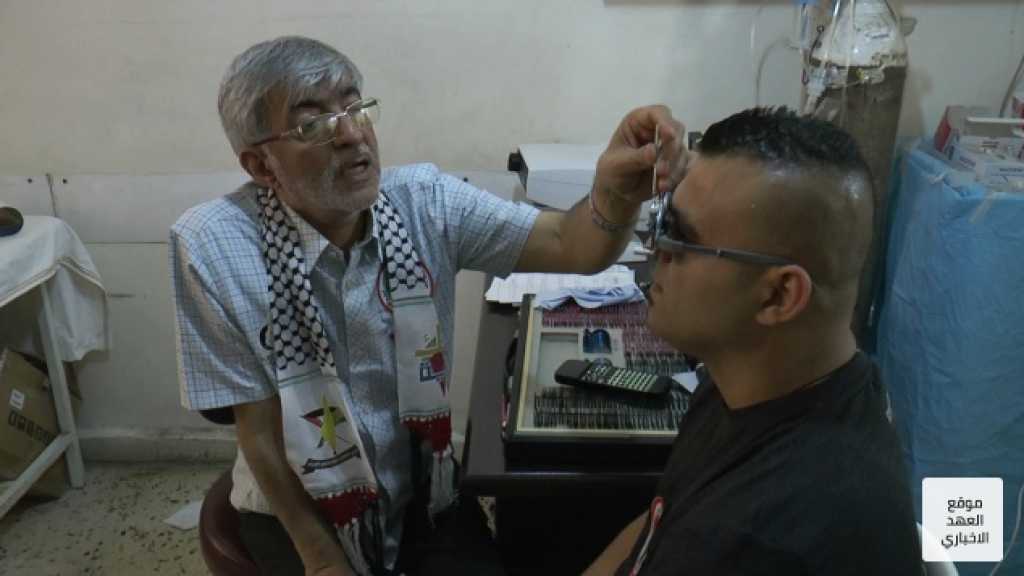 اطباء ايرانيون يعاينون مرضى العيون شمال لبنان
