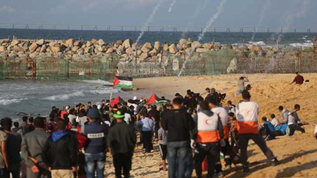 إصابات بقمع الحراك البحري الفلسطيني الـ15 شمال  غزة