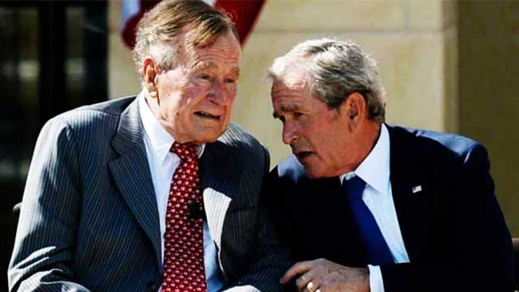 جورج بوش قائد مسيرة تدمير العراق