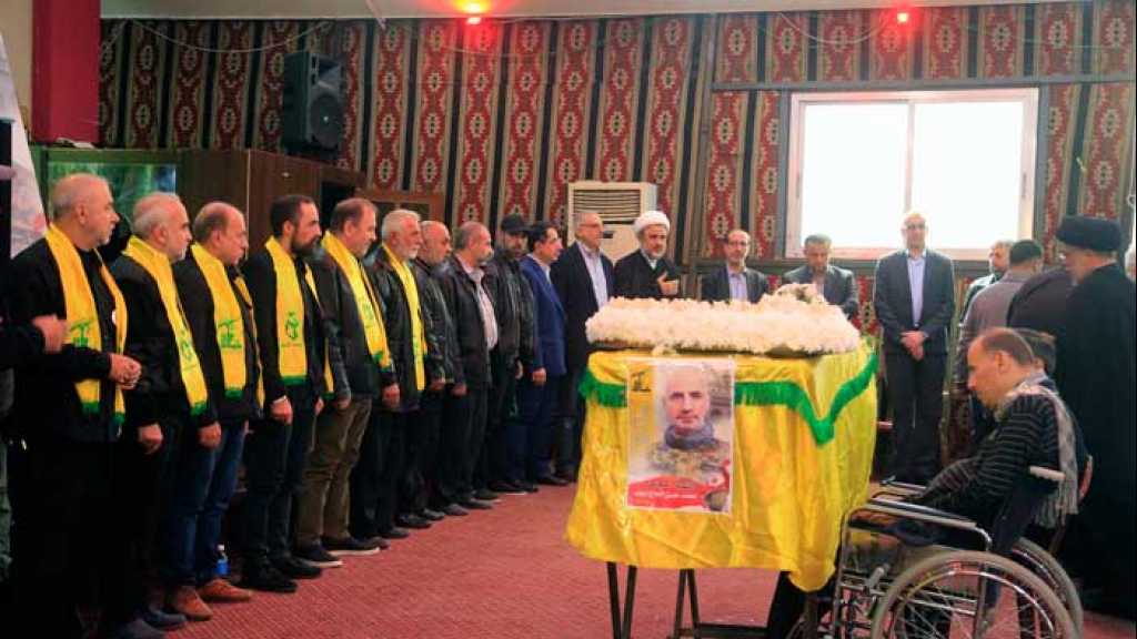 حزب الله يشييع الشهيد الجريح محمد الحاج دياب في روضة الحوراء زينب (ع)